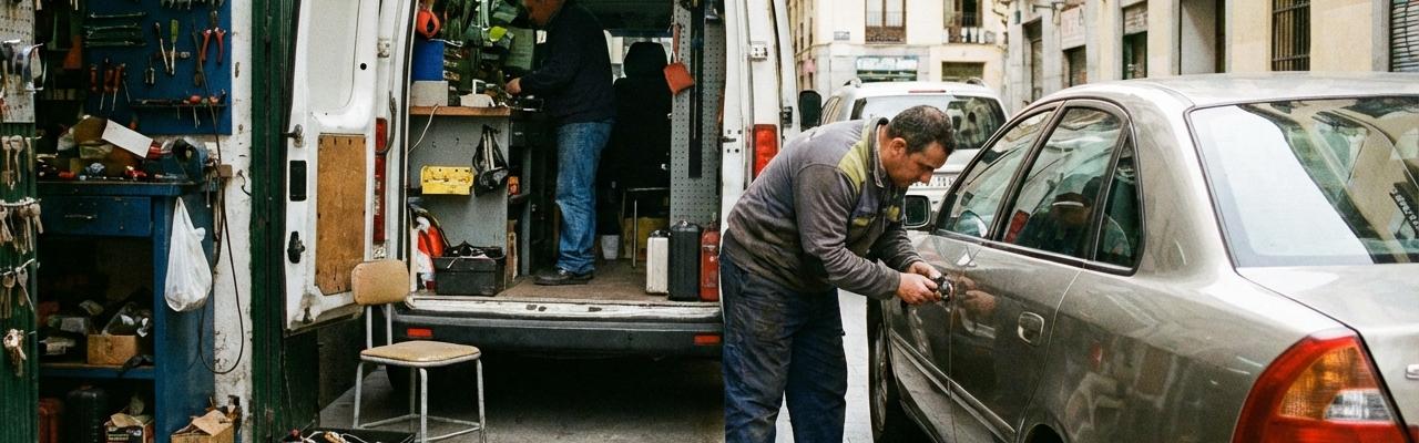 Reparación y sustitución de cerraduras de vehículos en Móstoles